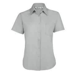 SOL'S 16070 - Escape Chemise Femme Popeline Manches Courtes