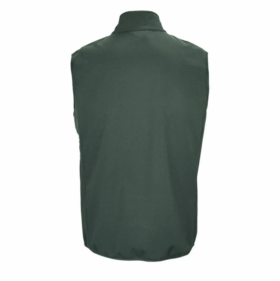 SOL'S 03825 - Falcon Bw Men Veste Homme Zippée Softshell Sans Manche