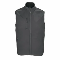 SOL'S 03825 - Falcon Bw Men Veste Homme Zippée Softshell Sans Manche