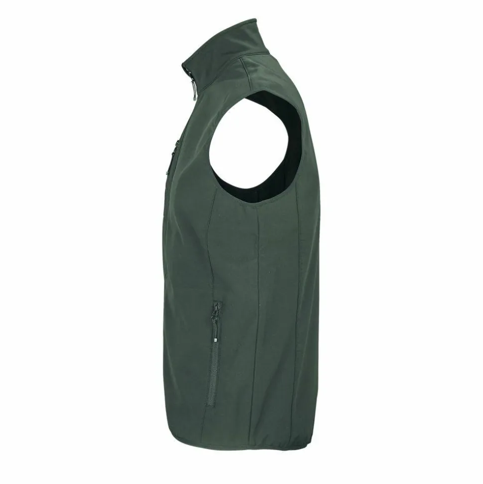 SOL'S 03825 - Falcon Bw Men Veste Homme Zippée Softshell Sans Manche