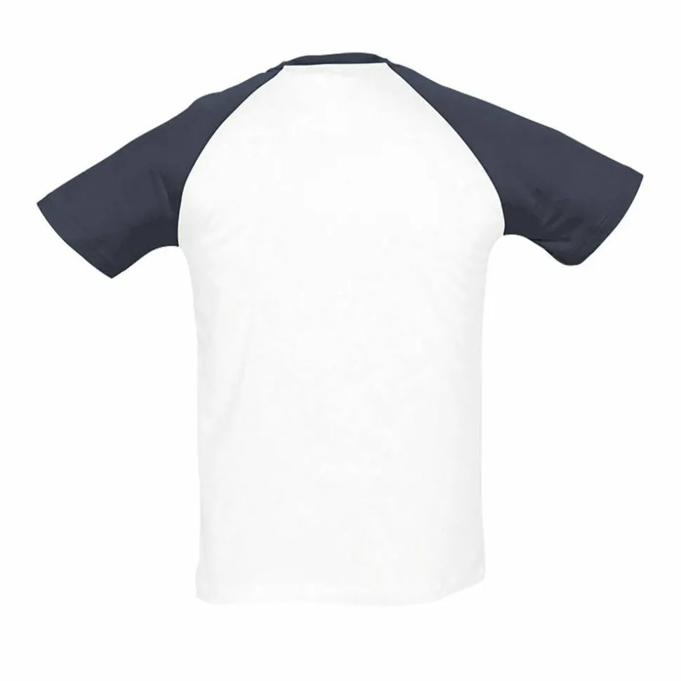 SOL'S 11190 - Funky Tee Shirt Homme Bicolore Manches Raglan