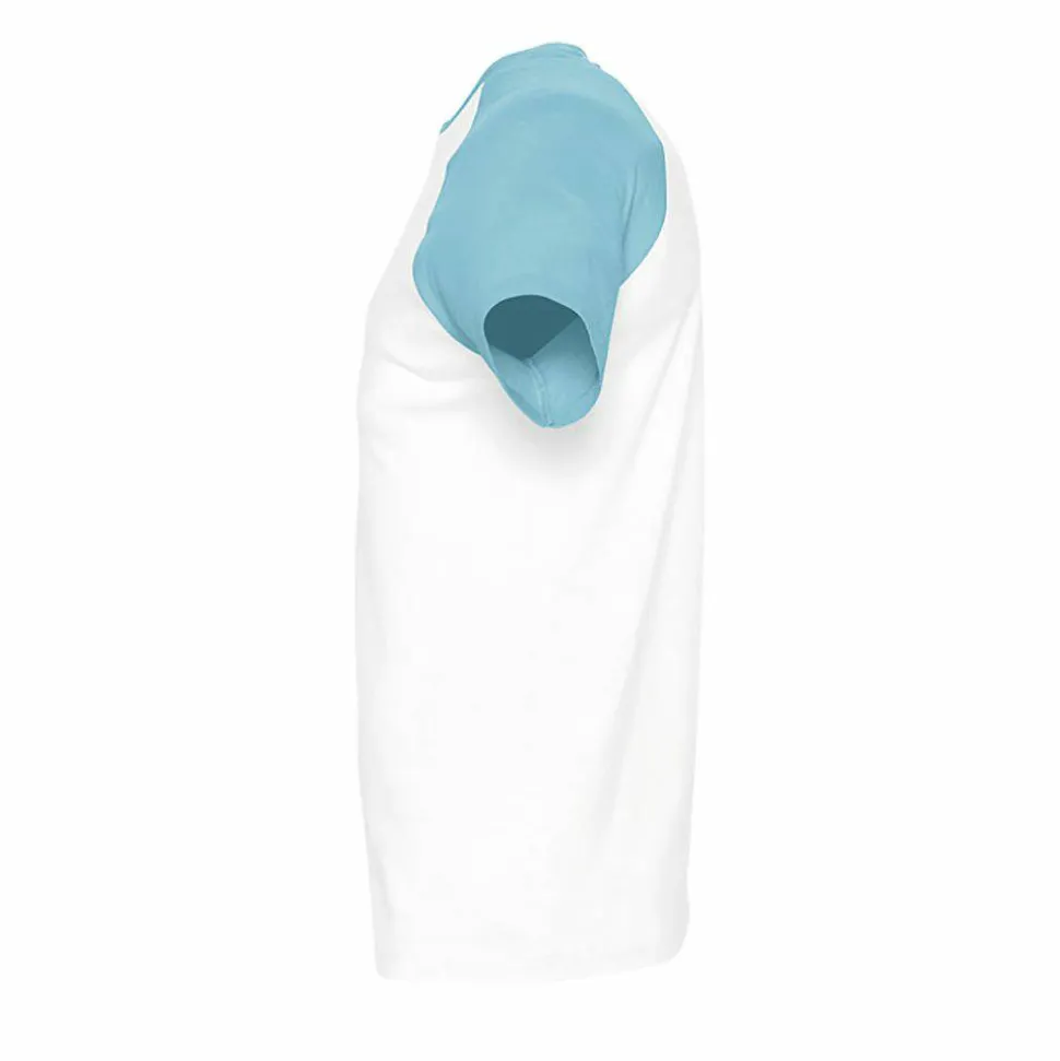 SOL'S 11190 - Funky Tee Shirt Homme Bicolore Manches Raglan