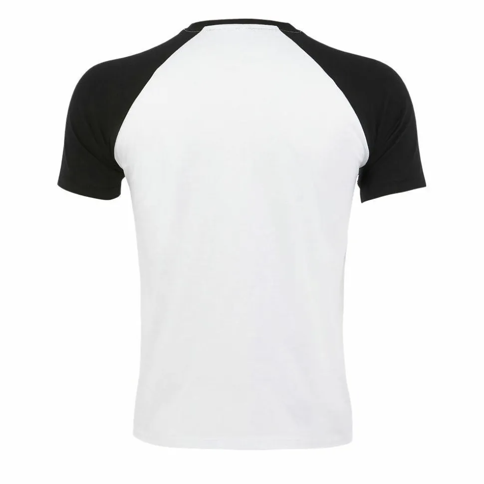 SOL'S 11190 - Funky Tee Shirt Homme Bicolore Manches Raglan
