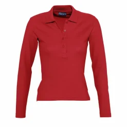 SOL'S 11317 - Élégance Féminine Polo à Manches Longues