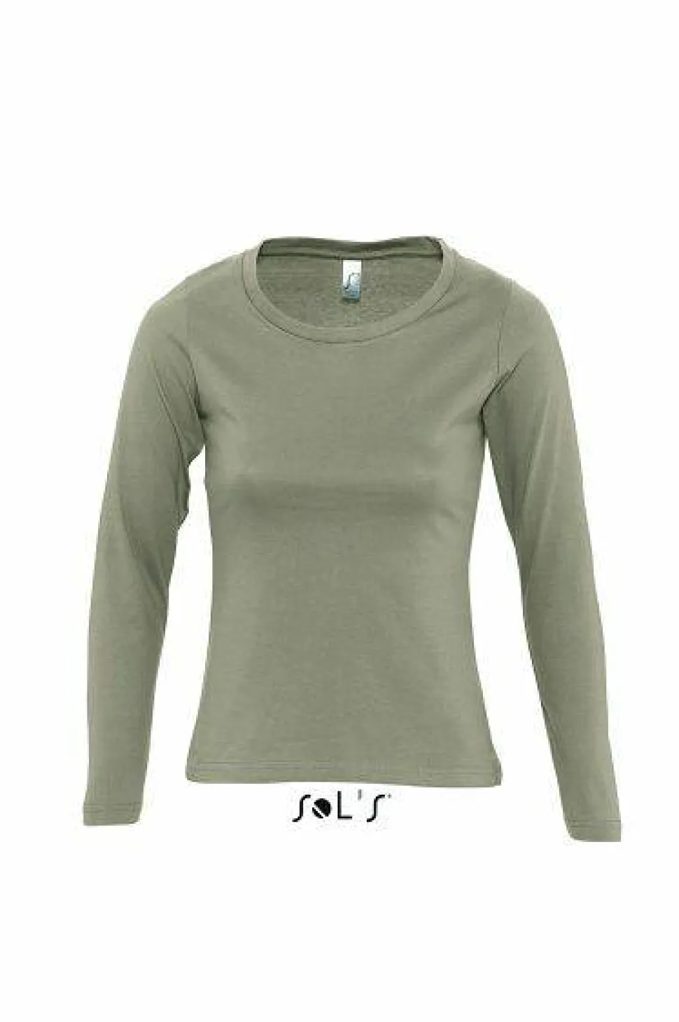 SOL'S 11425 - MAJESTIC Tee Shirt Femme Col Rond Manches Longues