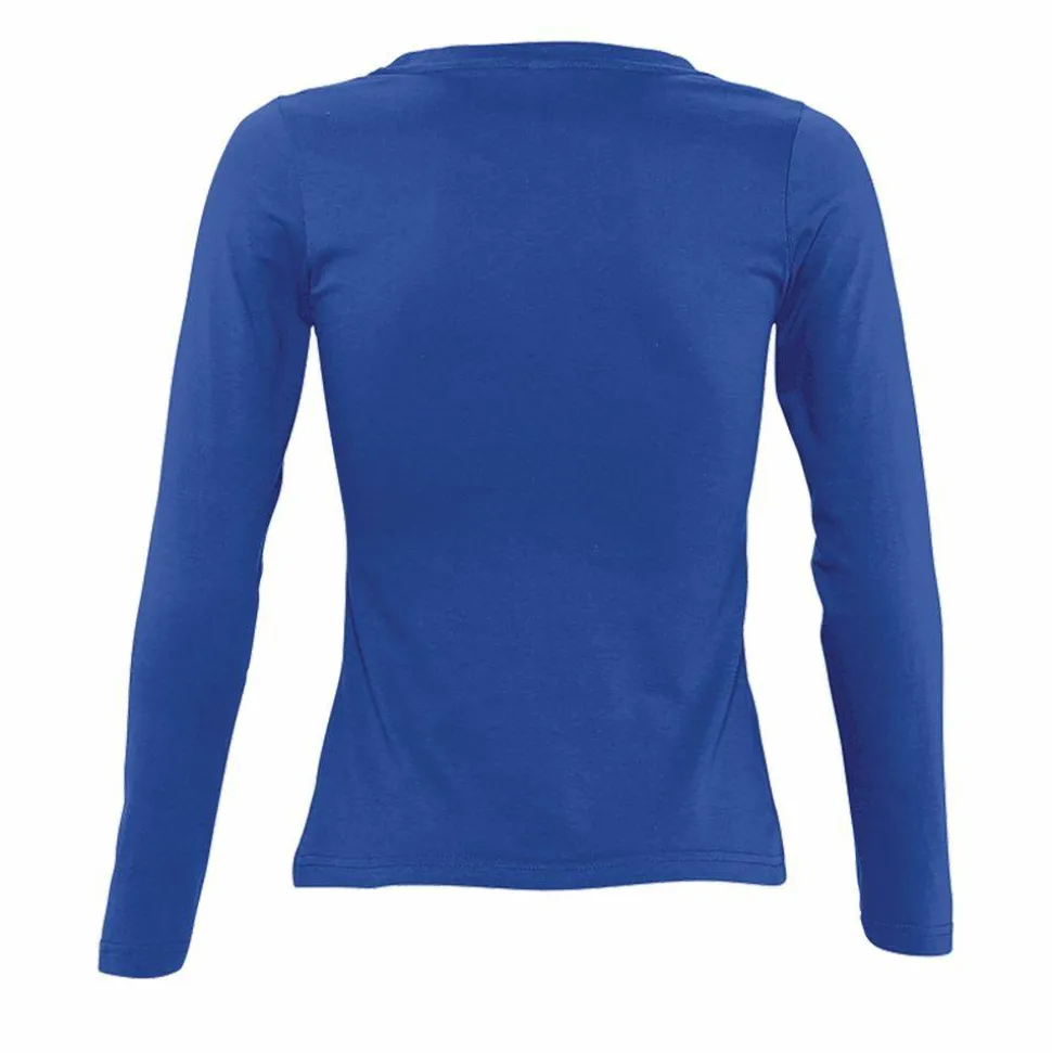 SOL'S 11425 - MAJESTIC Tee Shirt Femme Col Rond Manches Longues