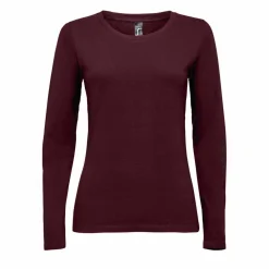 SOL'S 11425 - MAJESTIC Tee Shirt Femme Col Rond Manches Longues