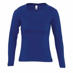 SOL'S 11425 - MAJESTIC Tee Shirt Femme Col Rond Manches Longues