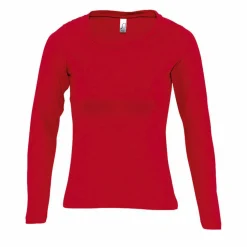 SOL'S 11425 - MAJESTIC Tee Shirt Femme Col Rond Manches Longues