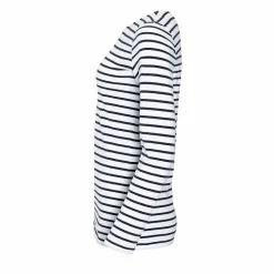 SOL'S 01403 - MARINE WOMEN Tee Shirt Femme Manches Longues Rayé