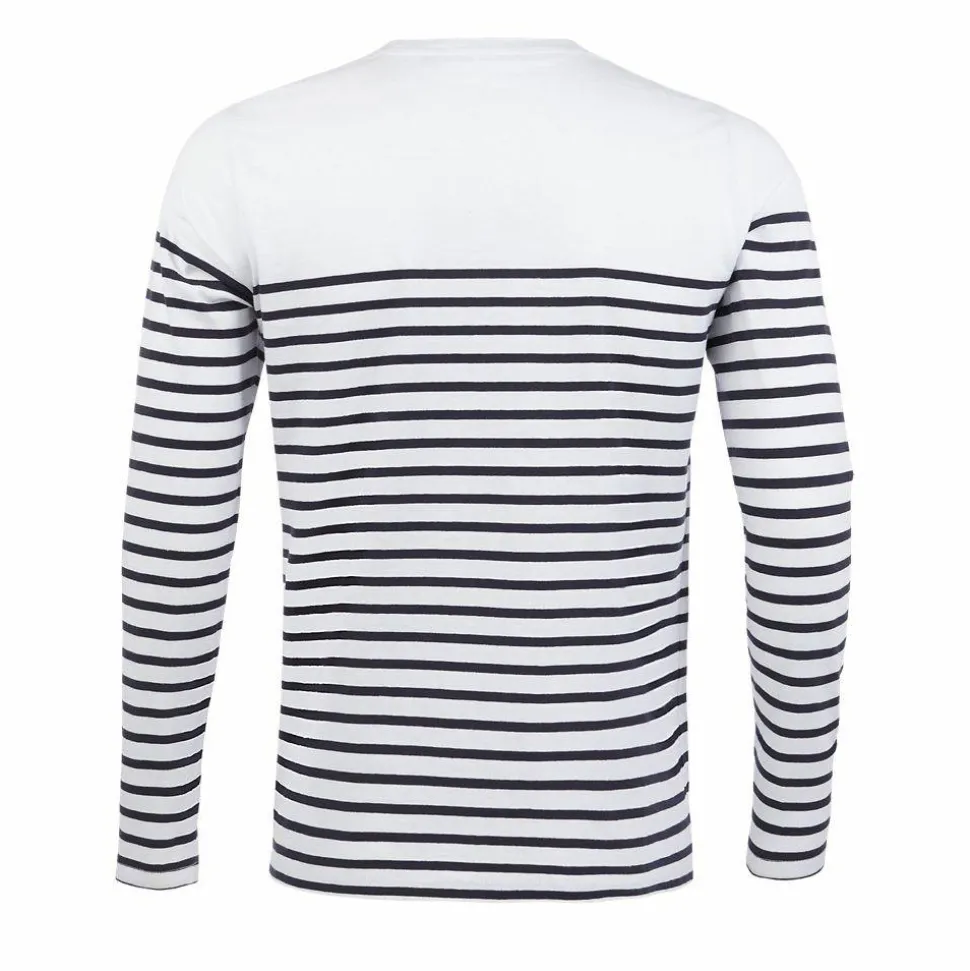SOL'S 03099 - Matelot Lsl Men Tee Shirt Homme Manches Longues Rayé