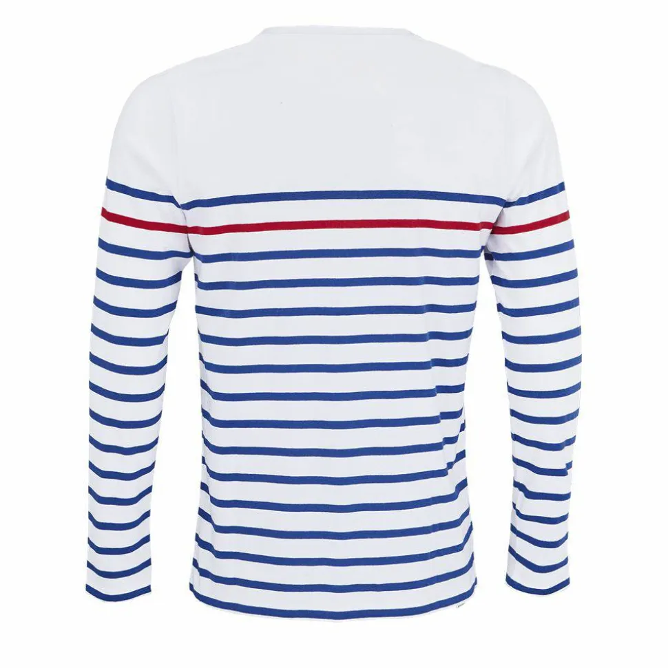 SOL'S 03099 - Matelot Lsl Men Tee Shirt Homme Manches Longues Rayé