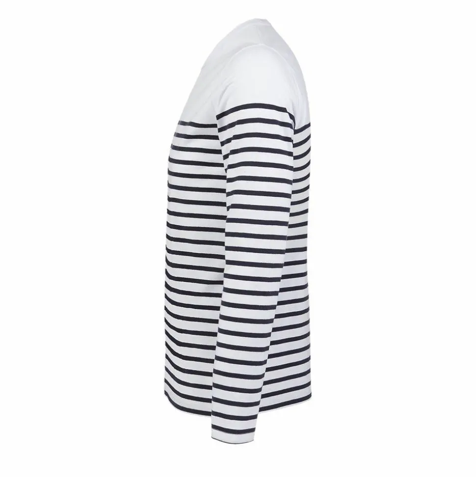 SOL'S 03099 - Matelot Lsl Men Tee Shirt Homme Manches Longues Rayé