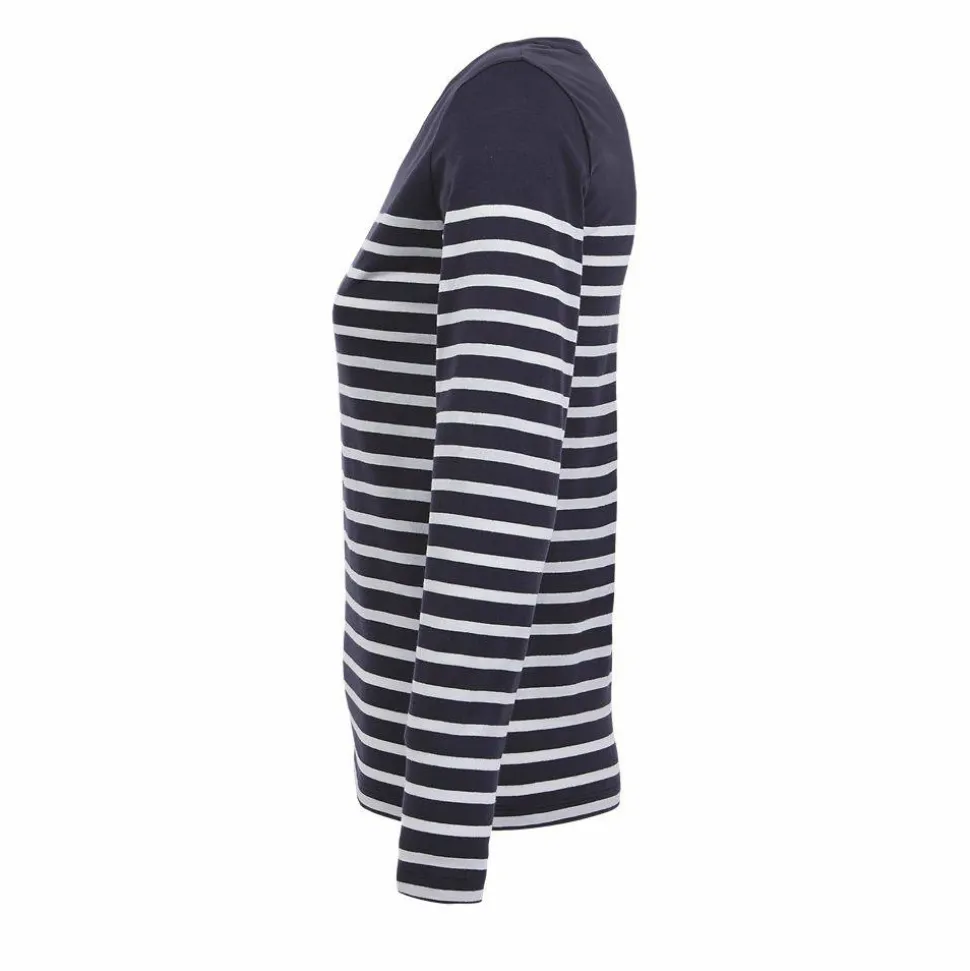 SOL'S 03100 - Matelot Lsl Women Tee Shirt Femme Manches Longues Rayé