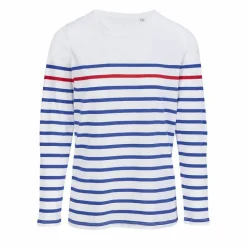 SOL'S 03100 - Matelot Lsl Women Tee Shirt Femme Manches Longues Rayé