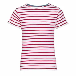 SOL'S 01400 - MILES KIDS Tee Shirt Enfant Col Rond Rayé