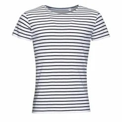 SOL'S 01398 - MILES MEN Tee Shirt Homme Col Rond Rayé