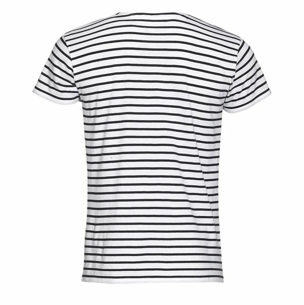 SOL'S 01398 - MILES MEN Tee Shirt Homme Col Rond Rayé
