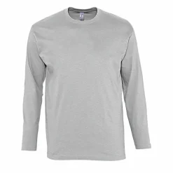 SOL'S 11420 - MONARCH Tee Shirt Homme Col Rond Manches Longues