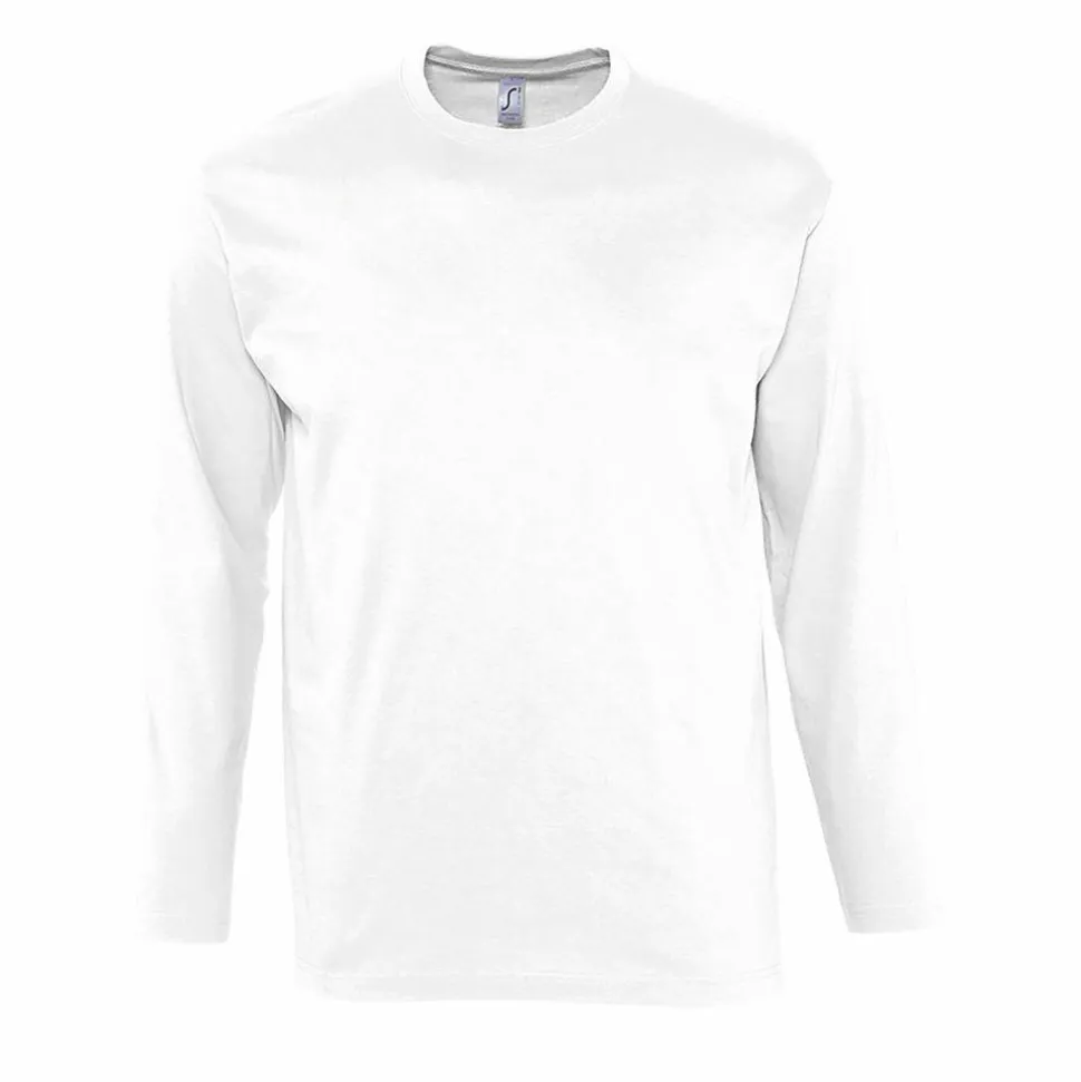 SOL'S 11420 - MONARCH Tee Shirt Homme Col Rond Manches Longues