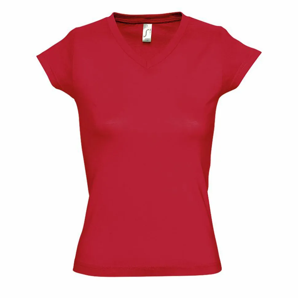 SOL'S 11388 - MOON Tee Shirt Femme Col “V”