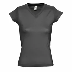 SOL'S 11388 - MOON Tee Shirt Femme Col “V”
