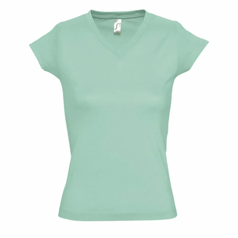 SOL'S 11388 - MOON Tee Shirt Femme Col “V”