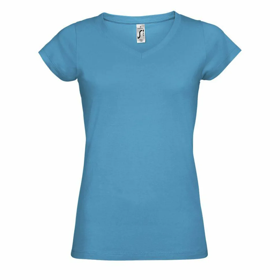 SOL'S 11388 - MOON Tee Shirt Femme Col “V”