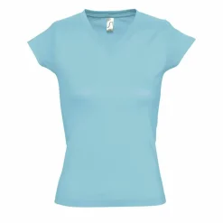 SOL'S 11388 - MOON Tee Shirt Femme Col “V”