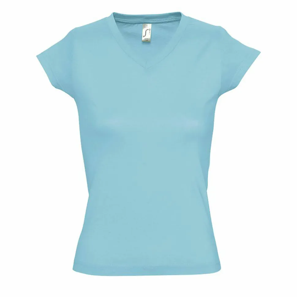 SOL'S 11388 - MOON Tee Shirt Femme Col “V”
