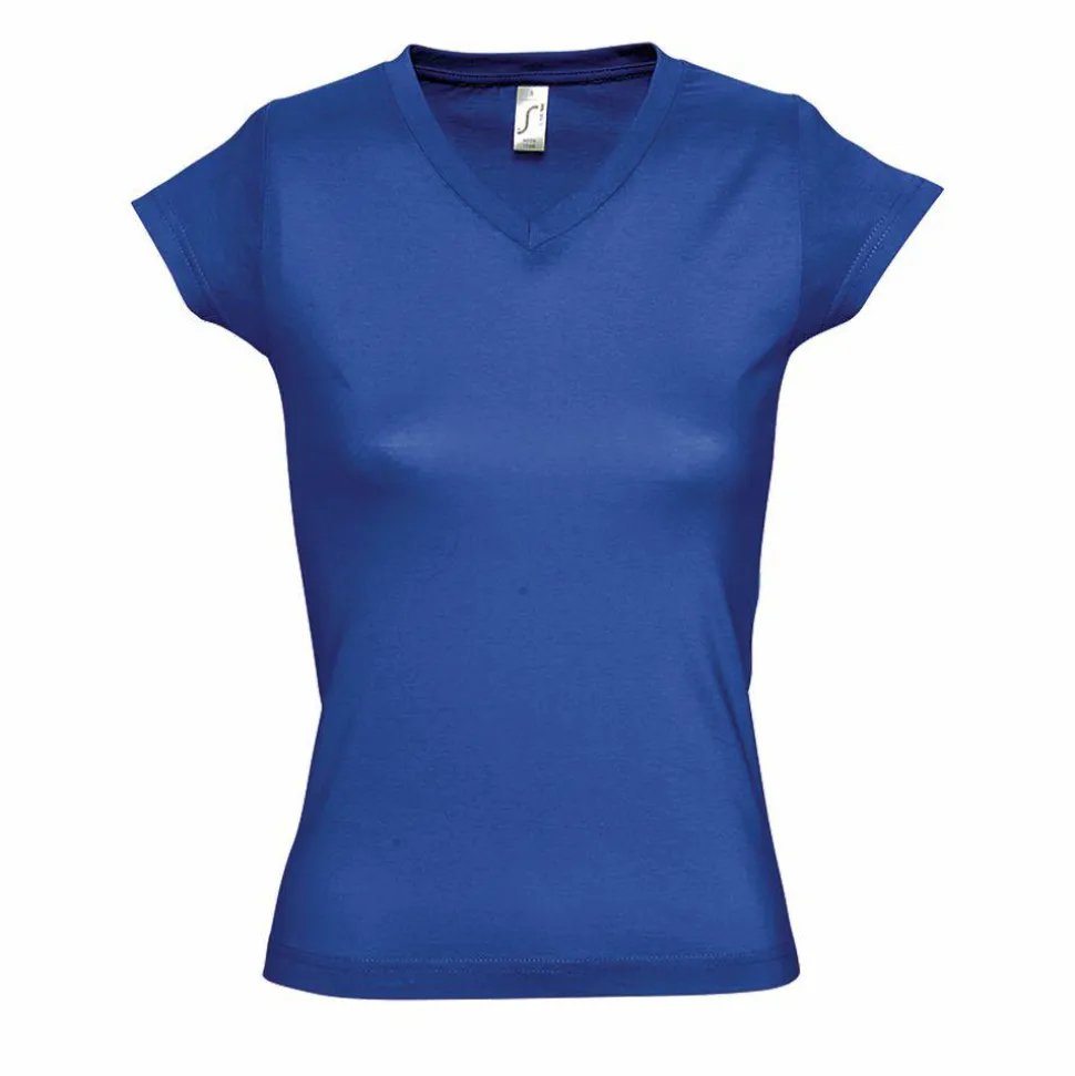 SOL'S 11388 - MOON Tee Shirt Femme Col “V”