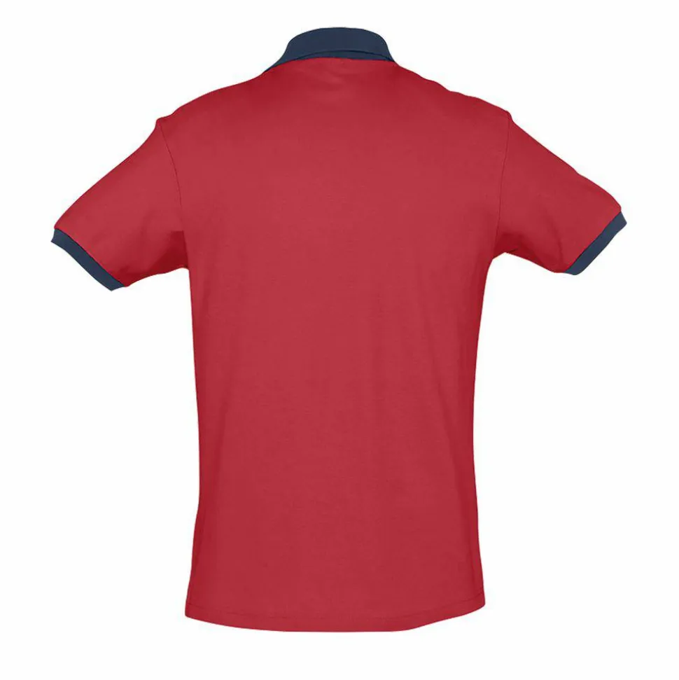SOL'S 11369 - Polo Bicolore Unisexe Élégant et Confortable