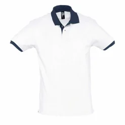 SOL'S 11369 - Polo Bicolore Unisexe Élégant et Confortable