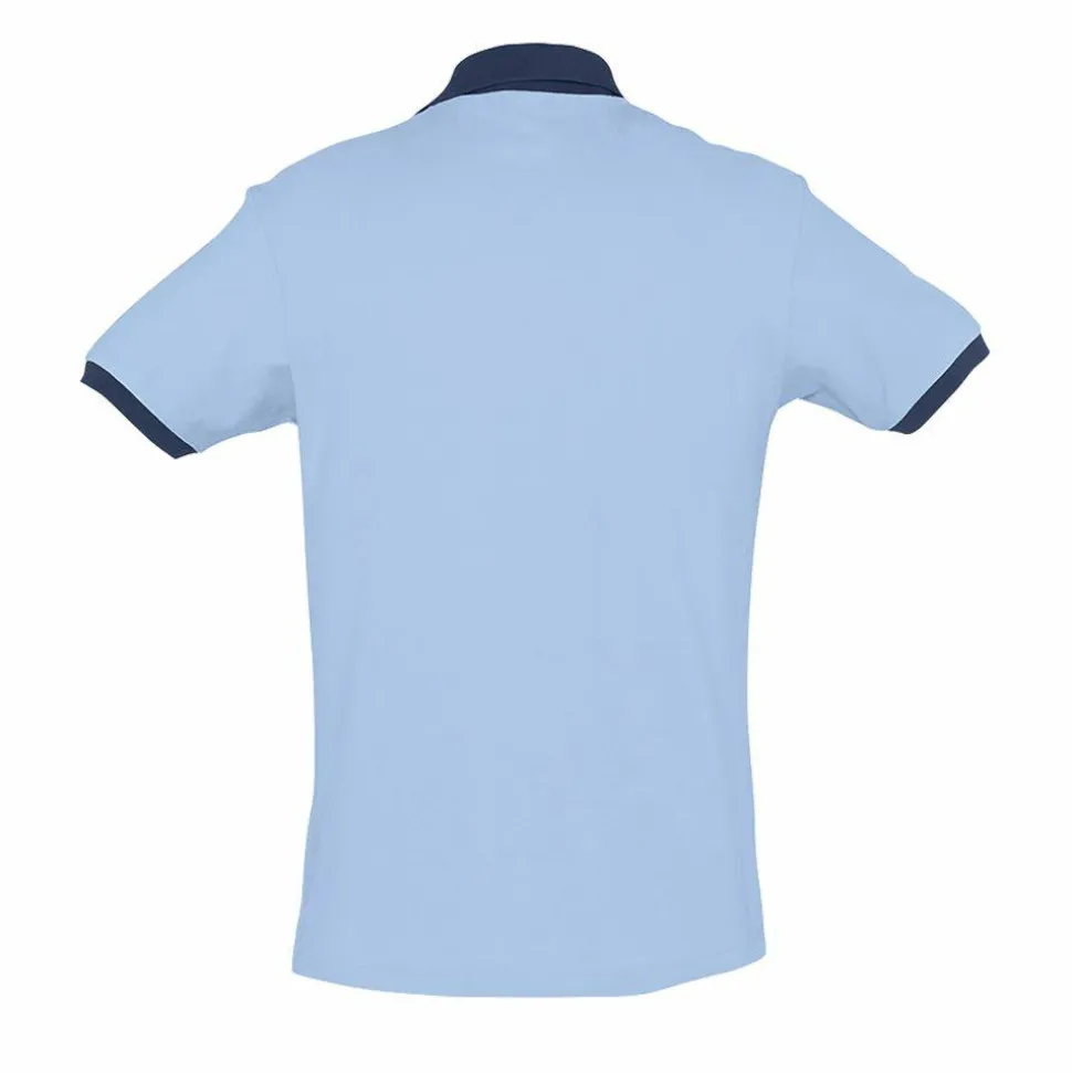 SOL'S 11369 - Polo Bicolore Unisexe Élégant et Confortable