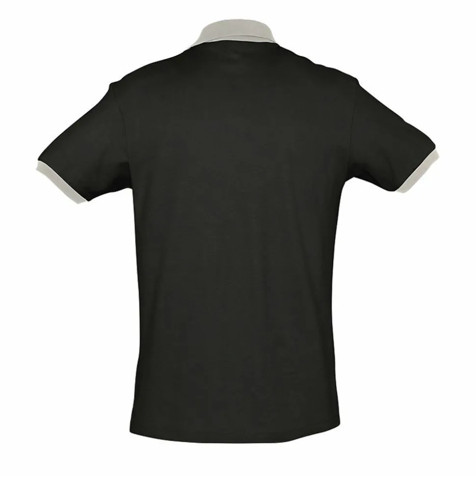 SOL'S 11369 - Polo Bicolore Unisexe Élégant et Confortable
