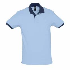 SOL'S 11369 - Polo Bicolore Unisexe Élégant et Confortable