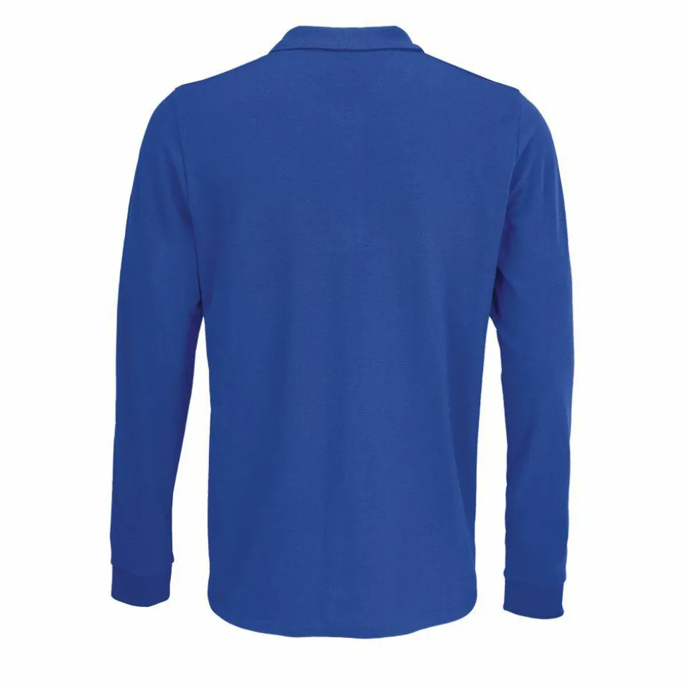 SOL'S 03983 - Prime Lsl Polo Unisexe Manche Longue Polycoton