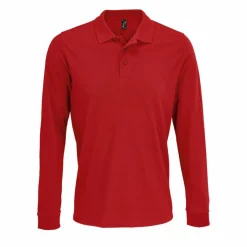 SOL'S 03983 - Prime Lsl Polo Unisexe Manche Longue Polycoton