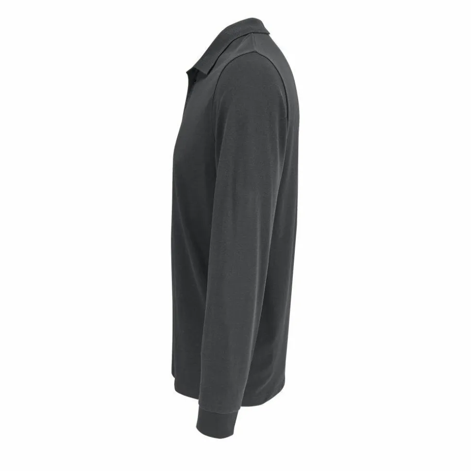 SOL'S 03983 - Prime Lsl Polo Unisexe Manche Longue Polycoton