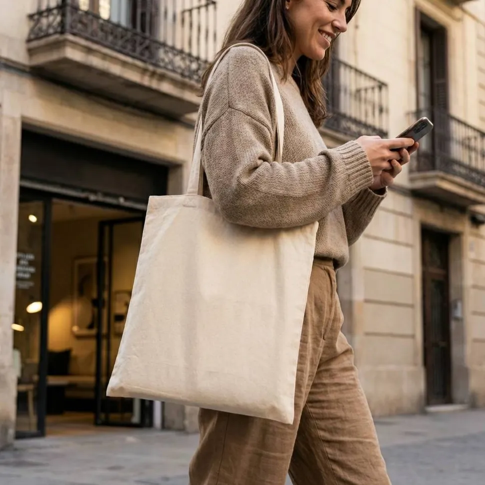 SOL'S 04100 - Sac de Courses en Coton Durable et Élégant
