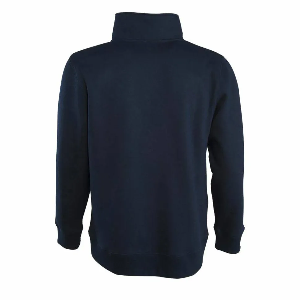 SOL'S 47300 - SCOTT Sweat Shirt Homme Col Camionneur (1/4 Zip)
