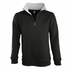 SOL'S 47300 - SCOTT Sweat Shirt Homme Col Camionneur (1/4 Zip)
