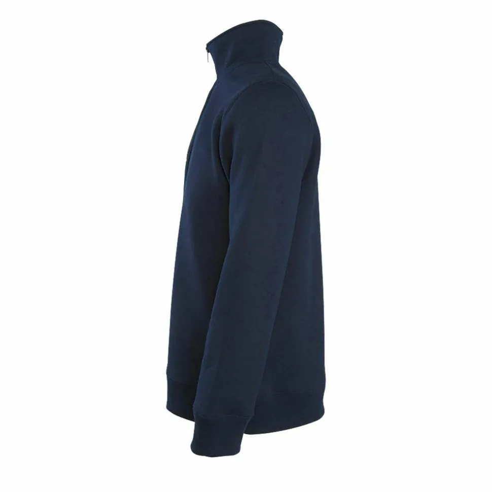 SOL'S 47300 - SCOTT Sweat Shirt Homme Col Camionneur (1/4 Zip)