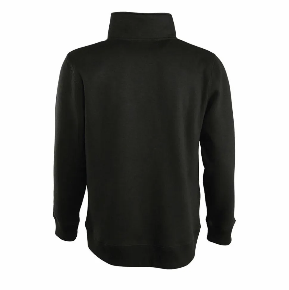 SOL'S 47300 - SCOTT Sweat Shirt Homme Col Camionneur (1/4 Zip)