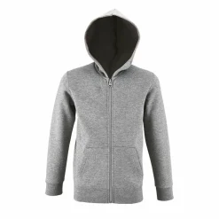 SOL'S 02092 - Stone Kids Veste Zippée à Capuche