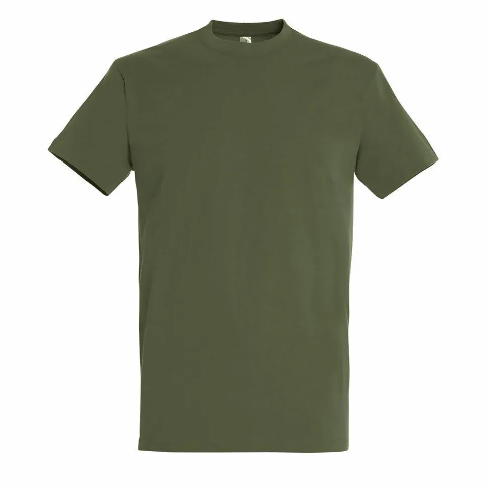 SOL'S 11500 - T-shirt Col Rond Homme Impérial Confort - qualité supérieure - coton semi-peigné