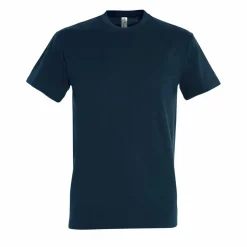 SOL'S 11500 - T-shirt Col Rond Homme Impérial Confort - qualité supérieure - coton semi-peigné
