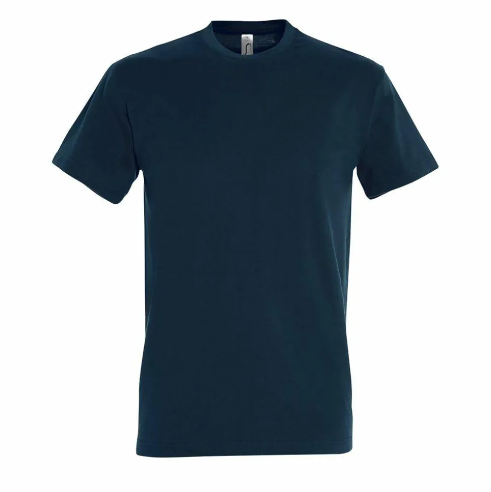 SOL'S 11500 - T-shirt Col Rond Homme Impérial Confort - qualité supérieure - coton semi-peigné