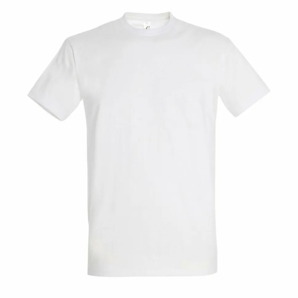SOL'S 11500 - T-shirt Col Rond Homme Impérial Confort - qualité supérieure - coton semi-peigné