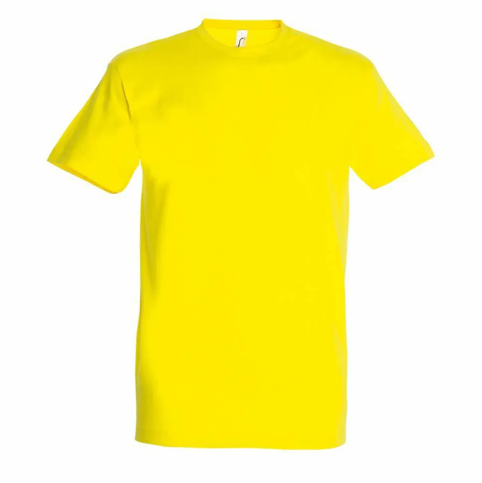 SOL'S 11500 - T-shirt Col Rond Homme Impérial Confort - qualité supérieure - coton semi-peigné